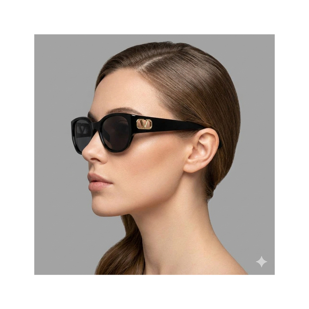 Valentino VG0039SK Sunglasses 1 Black BIO PL